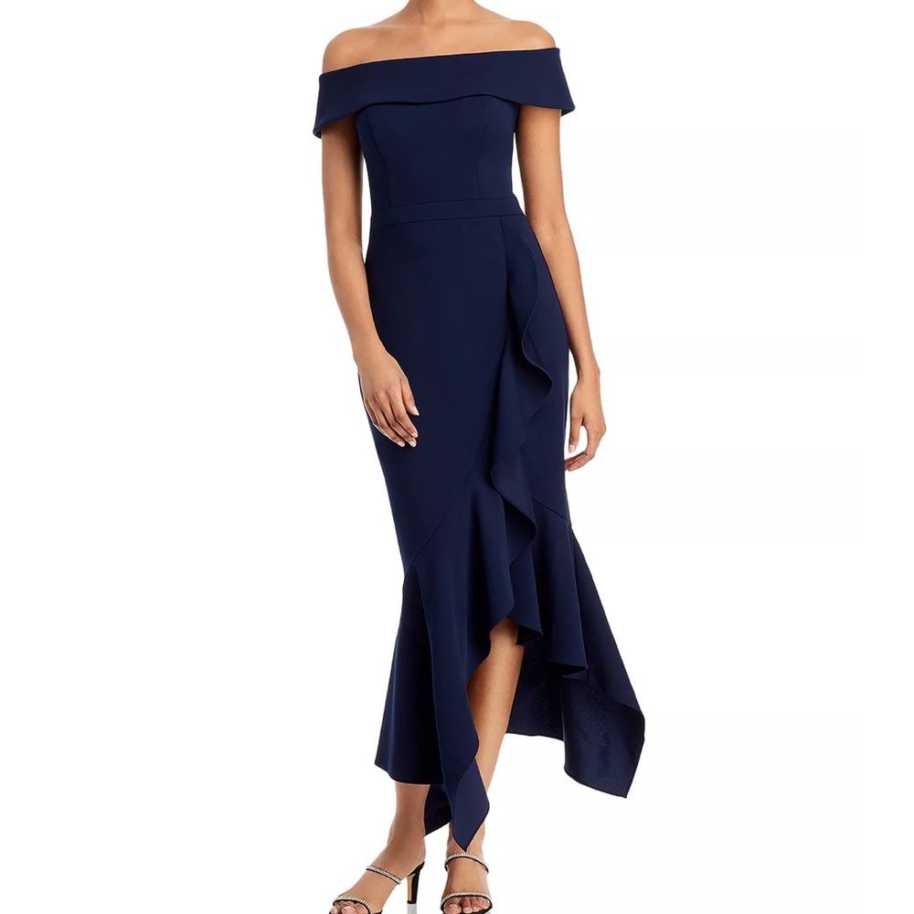 Aqua Scuba Dress Sz 6 NWT Navy Blue